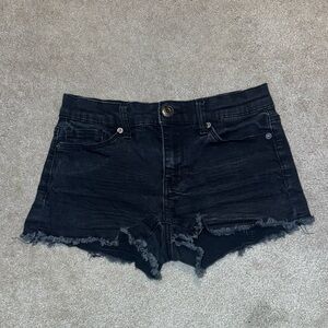 Mudd FLX stretch black shorts size 1